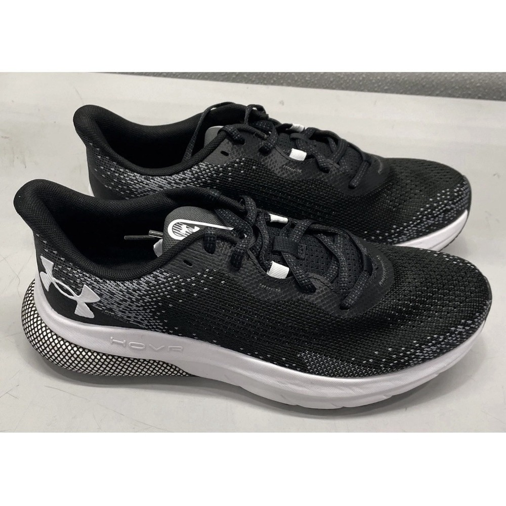 Under Armour Women's HOVR Turbulence 2 Sneakers, Black/Jet Gray/White, Size 8.5